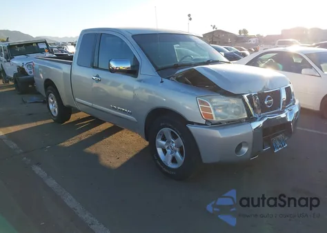 2005 Nissan Titan Se from USA, damaged, VIN 1N6AA06A75N555410